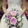 دسته گل عروسی آبشاری چگونه یک دسته گل عروسی آبشاری درست کنیم